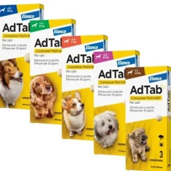 AdTab Elanco Compresse masticabili Antiparassitario orale per cani