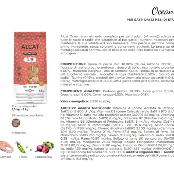 Alcat Super premium Adult monoproteico Ocean