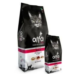 Alfa Premium Cat Food Sterilised Manzo