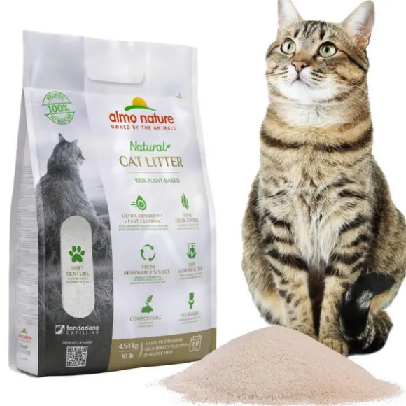 Almo Nature Natural Cat Litter Soft Texture lettiera vegetale