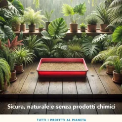 Almo Nature Natural Cat Litter Grain Texture lettiera vegetale