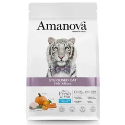 Amanova Sterilised Cat Pesce Bianco Fresco