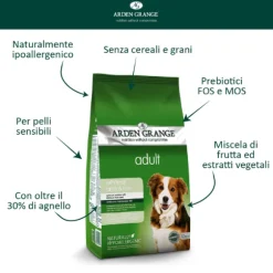 Arden Grange Hypoallergenic Dog Adult All breeds Agnello e riso