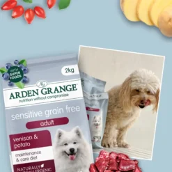 Arden Grange Hypoallergenic Sensitive Grain Free Dog Adult All breeds Cervo e patate