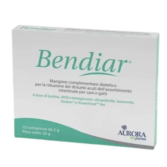 Aurora Biofarma Bendiar compresse cane e gatto