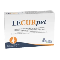 Aurora Biofarma Lecurpet Compresse cane e gatto