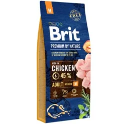 Brit Premium Nature Adult Medium Dog Pollo