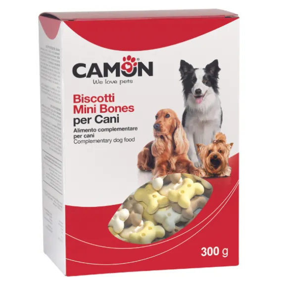 Camon Biscotti Mini Bones Snack per Cani