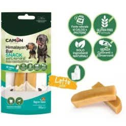 Camon Snack Barrette al latte Himalaya