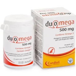 Candioli Pharma Duomega 500 mg per cani di piccola taglia Compresse