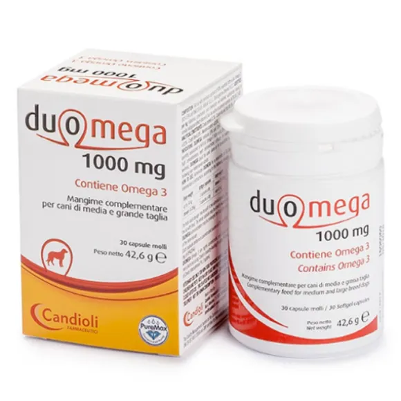 Candioli Pharma Duomega 1000 mg per cani di taglia media/grande Compresse