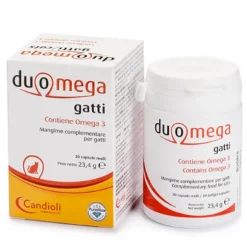Candioli Pharma Duomega Gatti per il benessere generale Capsule molli