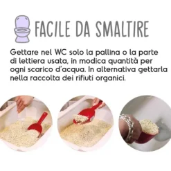 Cat&Rina Benatural lettiera vegetale per gatti al Tofu