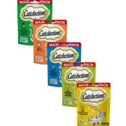 Catisfactions snack per gatti Maxi Pack 180 gr