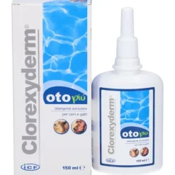 Clorexyderm Oto Più ICF detergente auricolare per cani e gatti