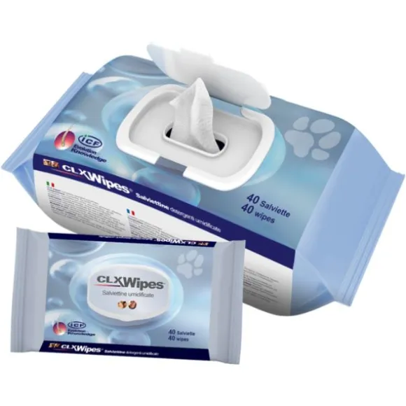 CLX Wipes ICF salviette detergenti e igienizzanti per cani e gatti