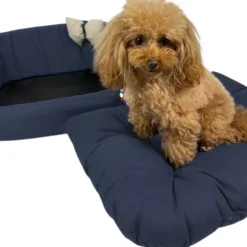 Cuccia per cani da interno Solid Blu Fabotex
