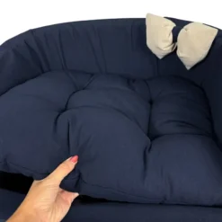 Cuccia per cani da interno Solid Blu Fabotex