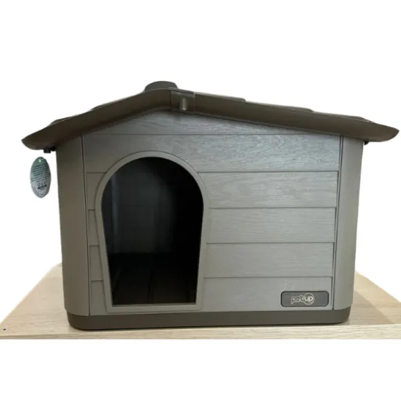 Cuccia per cani in plastica da esterno EcoHouse PetUp