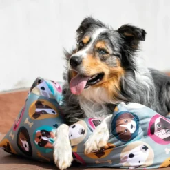 Cuccia rettangolare Dogs Oxford Range Rodi Technical Leopet