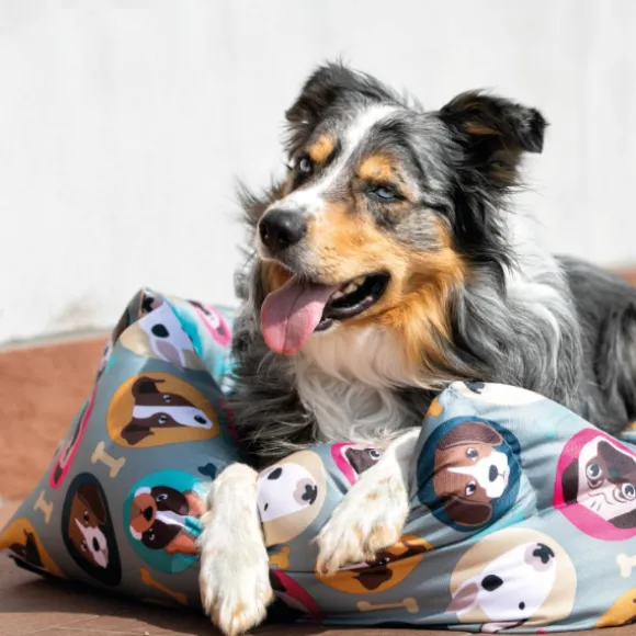 Cuccia rettangolare Dogs Oxford Range Rodi Technical Leopet