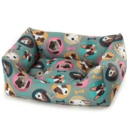 Cuccia rettangolare Dogs Oxford Range Rodi Technical Leopet