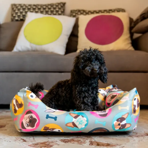 Cuccia rettangolare Dogs Oxford Range Rodi Technical Leopet