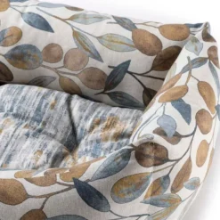Cuccia rettangolare Gold leaves Range Rodi Leopet