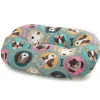 Cuscino ovale Dogs Oxford Range Nettuno Technical Leopet
