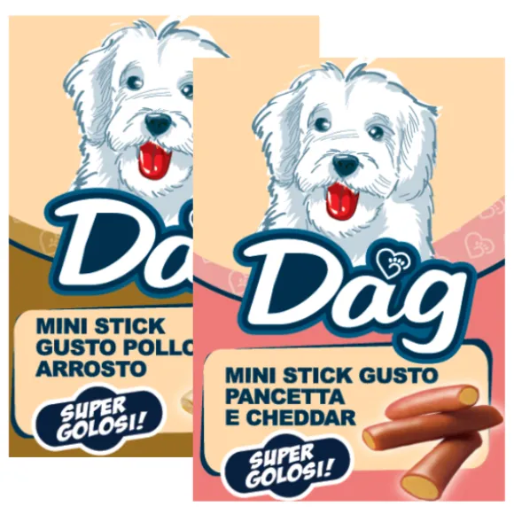Dag Dog Adult All Breeds snack morbidi Mini Stick super golosi 50 gr