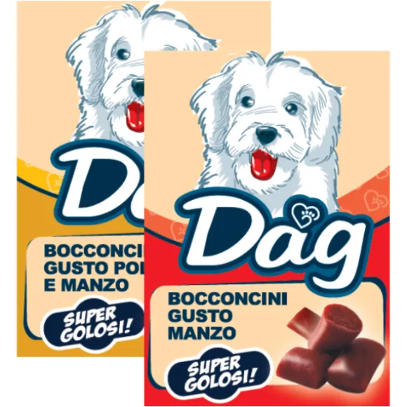 Dag Dog Adult All Breeds snack morbidi Bocconcini super golosi 50 gr