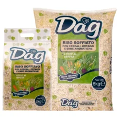 Dag Riso Soffiato con Cereali, Ortaggi e Erbe Aromatiche