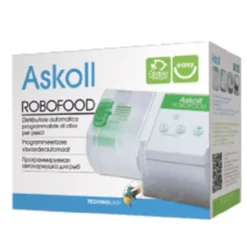 Distributore automatico programmabile di cibo per pesci Robofood Askoll