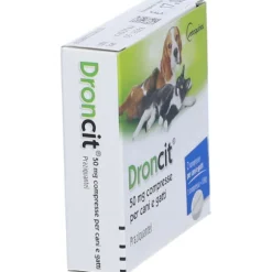 Droncit compresse antiparassitarie vermifugo cane e gatto Vetoquinol