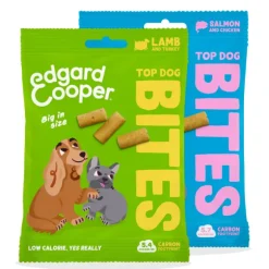 Edgard & Cooper Bites snack per cani Large Breeds Low Fat Grain Free 50 gr