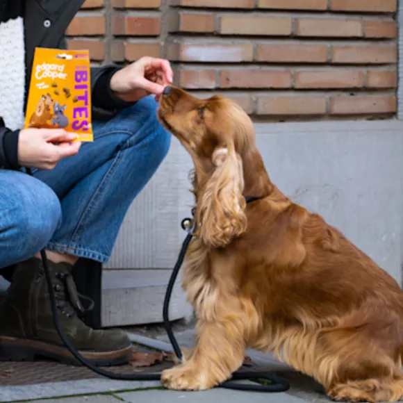 Edgard & Cooper Bites snack per cani Small Breeds Low Fat Grain Free 50 gr