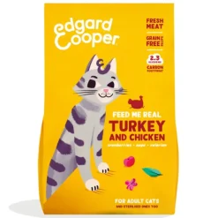 Edgard & Cooper Cat Adult Grain Free Pollo e Tacchino