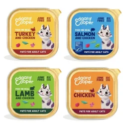 Edgard & Cooper Cat Adult Patè Grain Free Multipack 8x85 gr