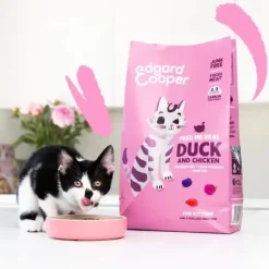 Edgard & Cooper Cat Kitten Grain Free Anatra e pollo