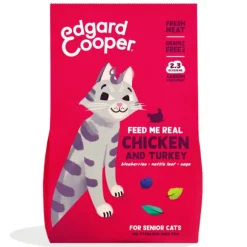 Edgard & Cooper Cat Senior Grain Free Pollo e Tacchino