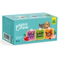 Edgard & Cooper Dog Adult Grain Free Multipack 6x100 gr