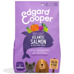 Edgard & Cooper Puppy Grain Free Salmone e Tacchino