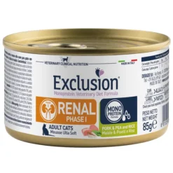 Exclusion Diet Cat Renal Fase 1 Mousse Ultra Soft 85 gr