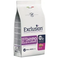 Exclusion Diet Hypoallergenic Small Breed Maiale e Piselli