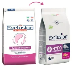 Exclusion Diet Hypoallergenic Cat Maiale e Patate