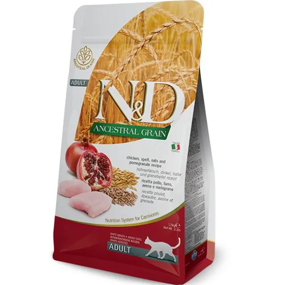 Farmina N&D Ancestral Grain Feline Adult Pollo e Melograno