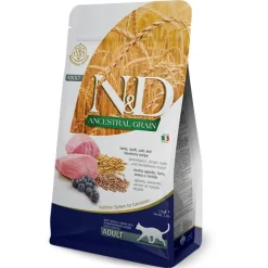 Farmina N&D Ancestral Grain Feline Adult Agnello e Mirtillo