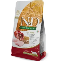 Farmina N&D Ancestral Grain Feline Neutered Pollo e Melograno