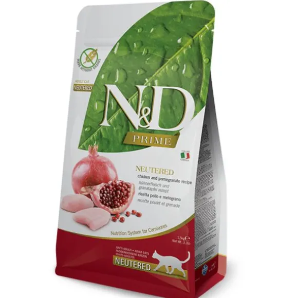 Farmina N&D Prime Feline Neutered Grain Free Pollo e Melograno