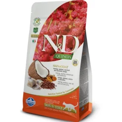 Farmina N&D  Quinoa Feline Skin&Coat Aringa e cocco